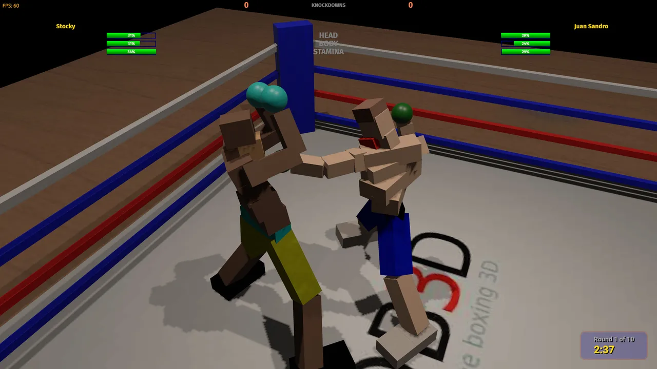Online Boxing 3D Demo Screenshot 4