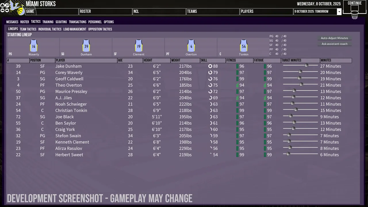 Statto Complete Basketball Screenshot 1