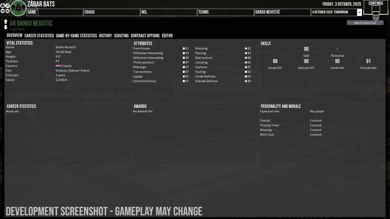 Statto Complete Basketball Screenshot 2