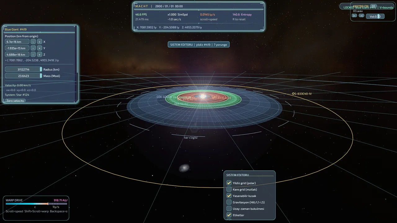 Macht: Cosmic Engine Screenshot 1
