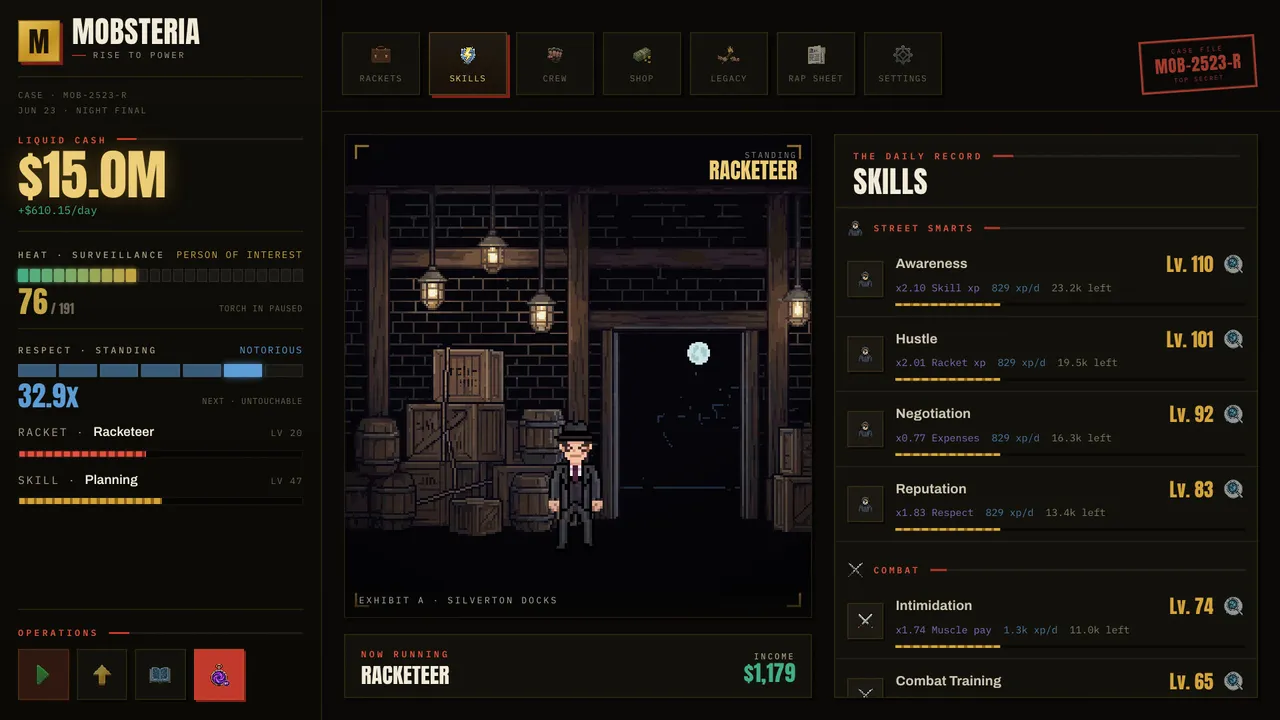 Mobsteria: Rise Screenshot 3