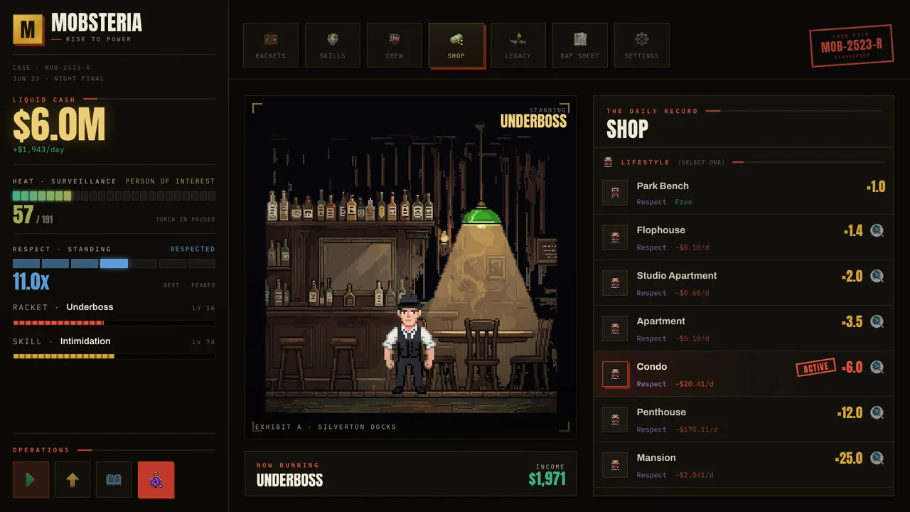 Mobsteria: Rise Screenshot 4