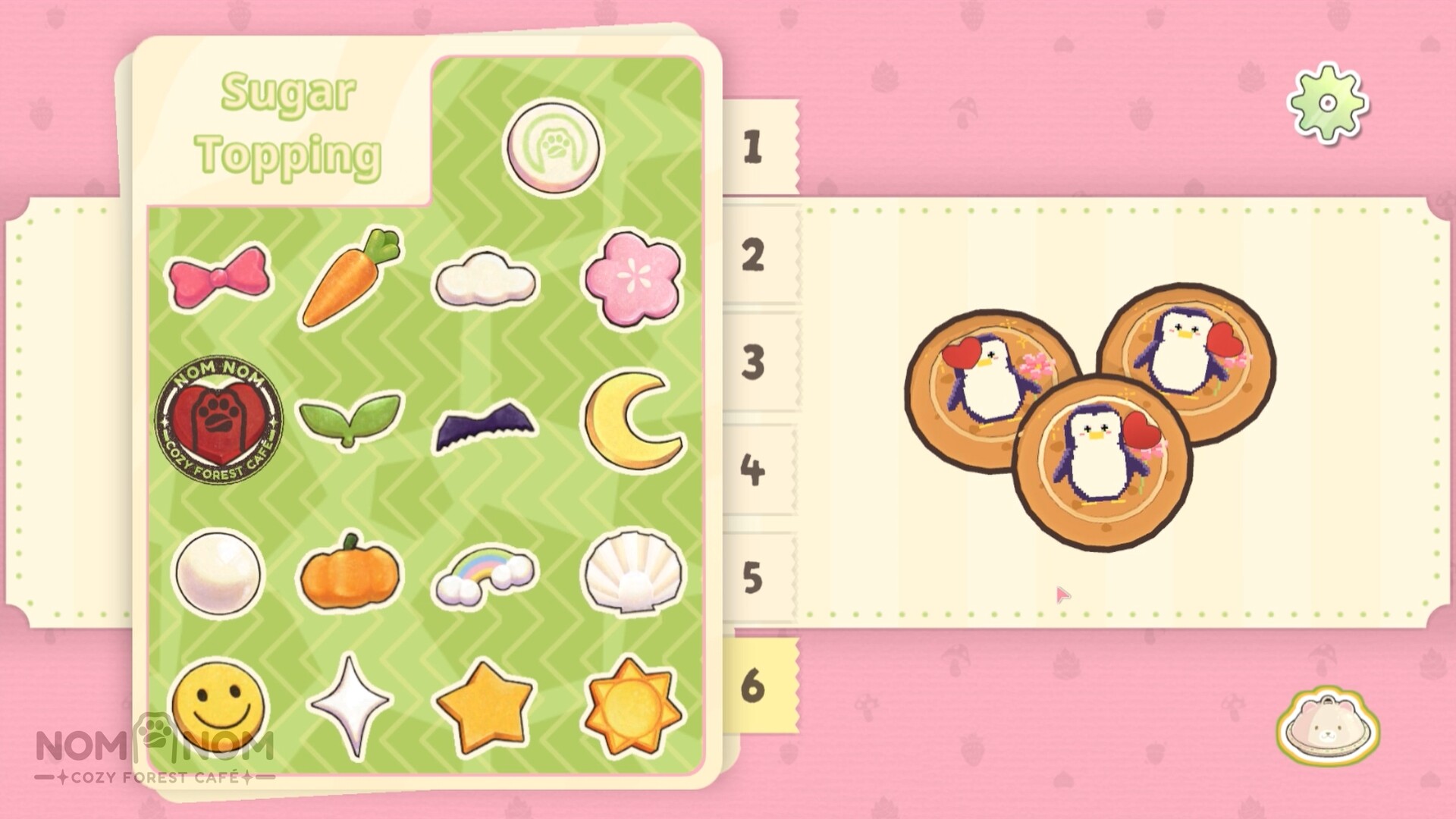 Nom Nom: Cozy Forest Café Screenshot 3