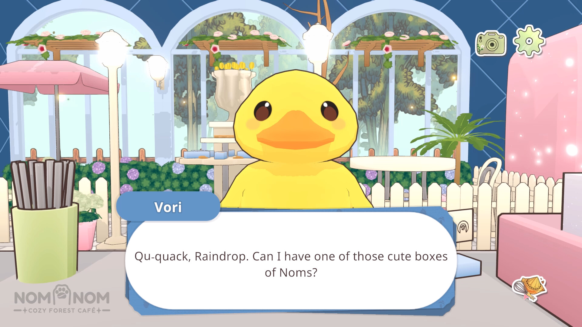 Nom Nom: Cozy Forest Café Screenshot 0