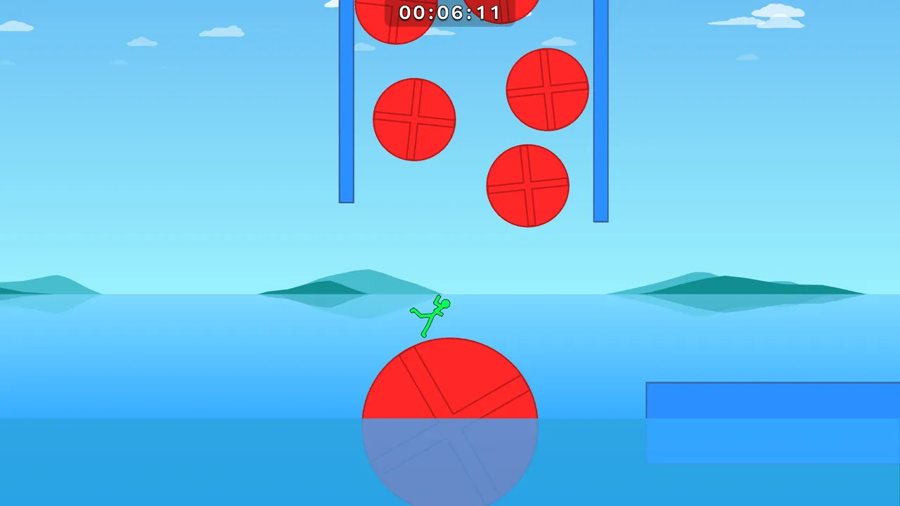 Stickman Obstacle Course Demo Screenshot 9