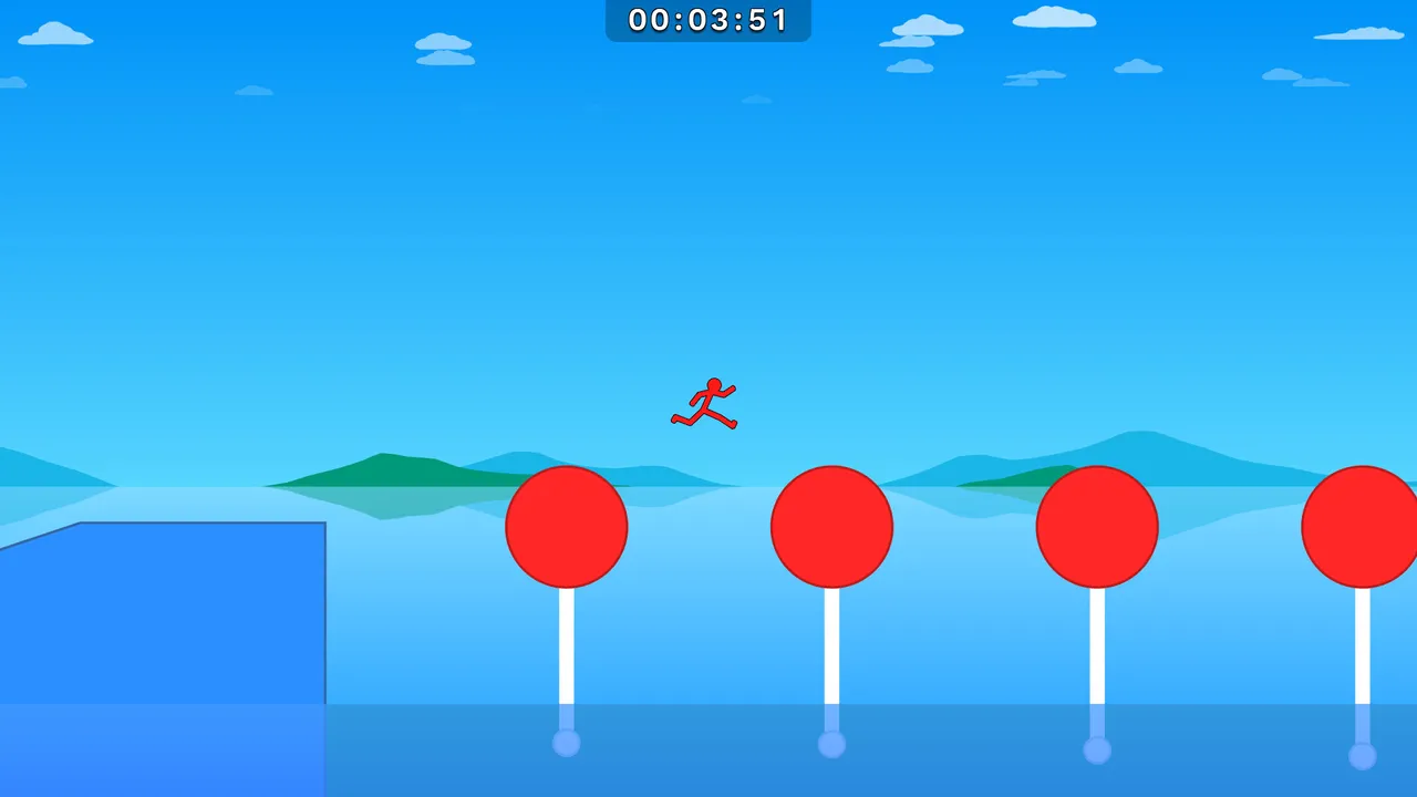 Stickman Obstacle Course Demo Screenshot 4