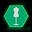 Complete wardrobe icon