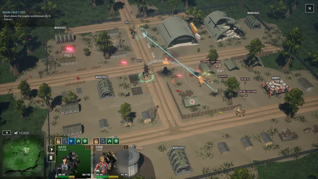 Merc Commander Screenshot 0