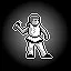 White gangster icon