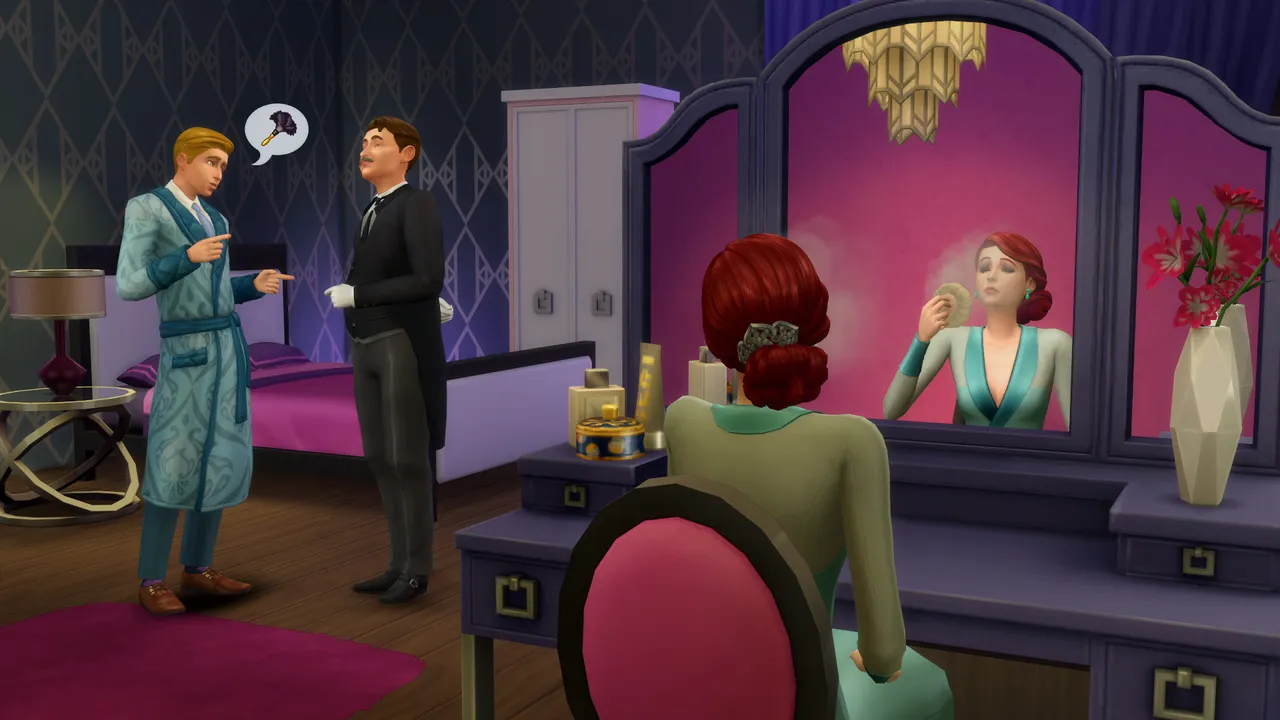 The Sims™ 4 Vintage Glamour Stuff Screenshot 2