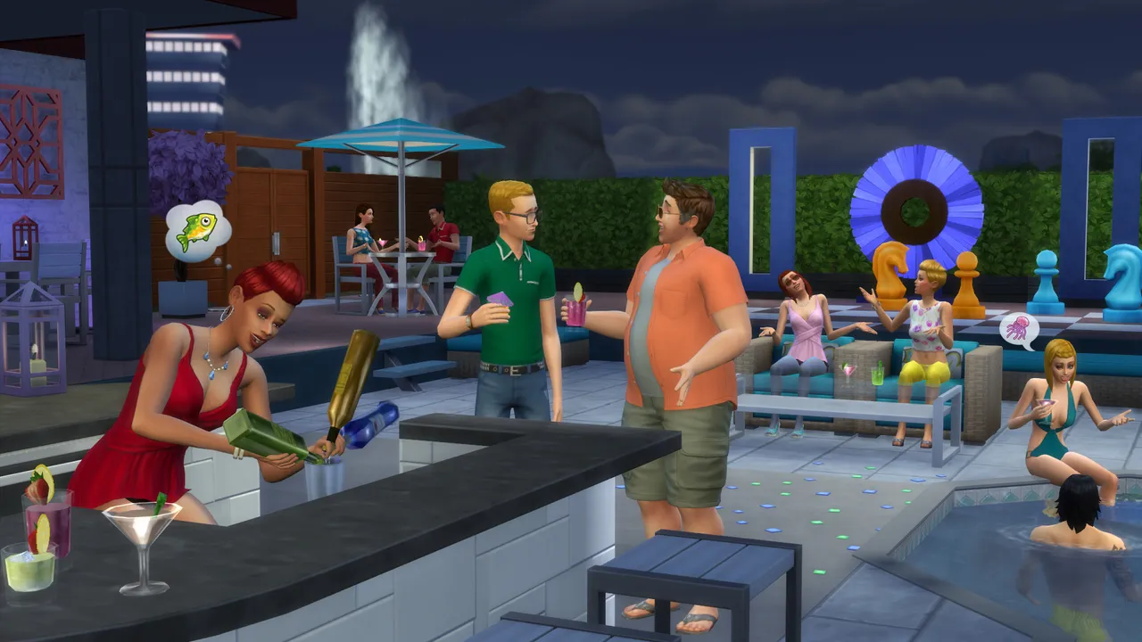 The Sims™ 4 Perfect Patio Stuff Screenshot 1