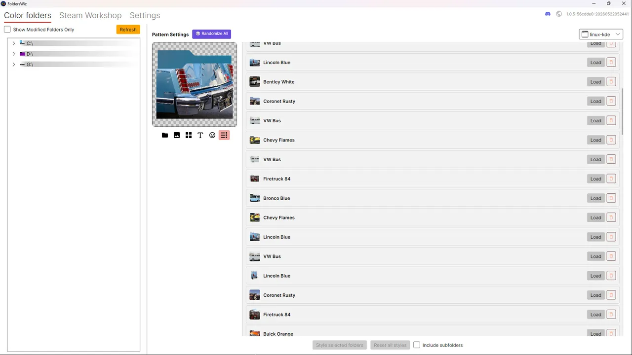 Folderswiz Screenshot 2