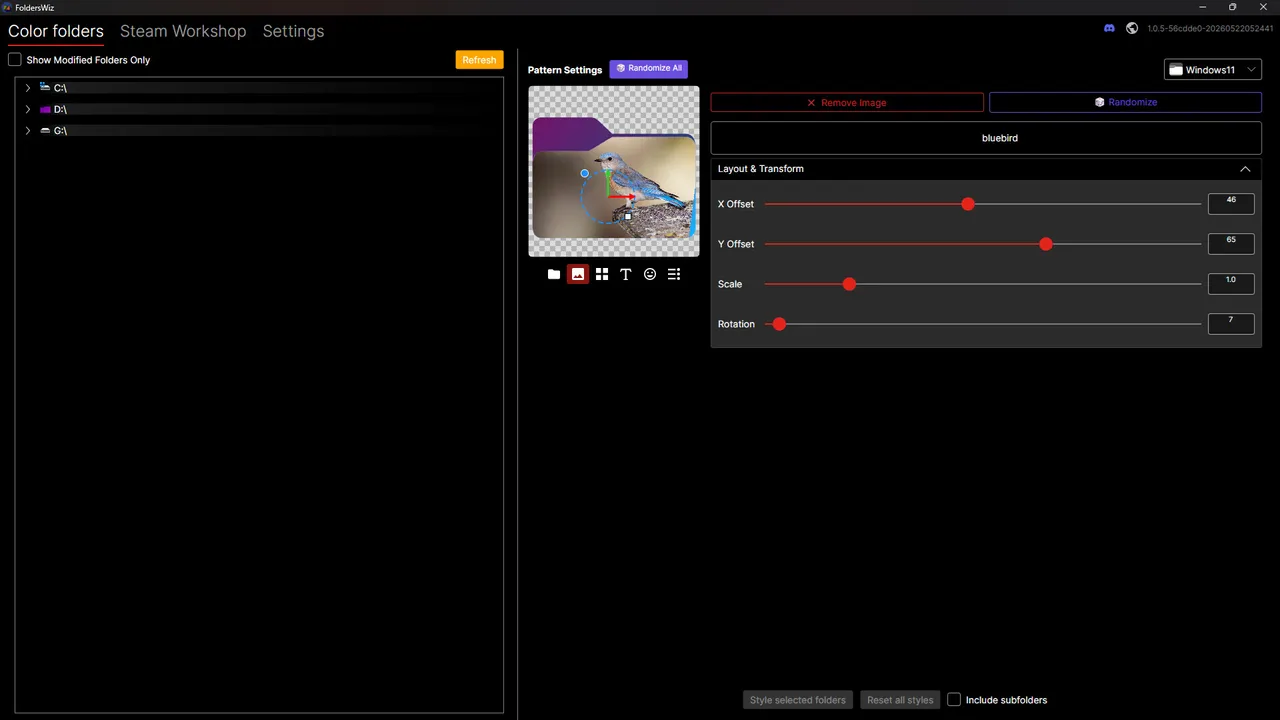 Folderswiz Screenshot 3