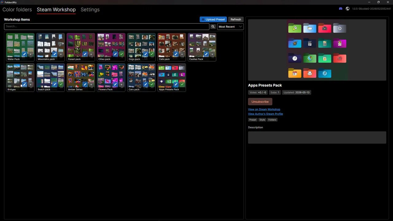 Folderswiz Screenshot 1
