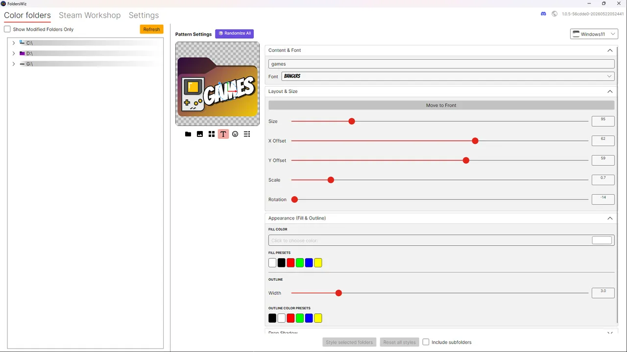 Folderswiz Screenshot 4