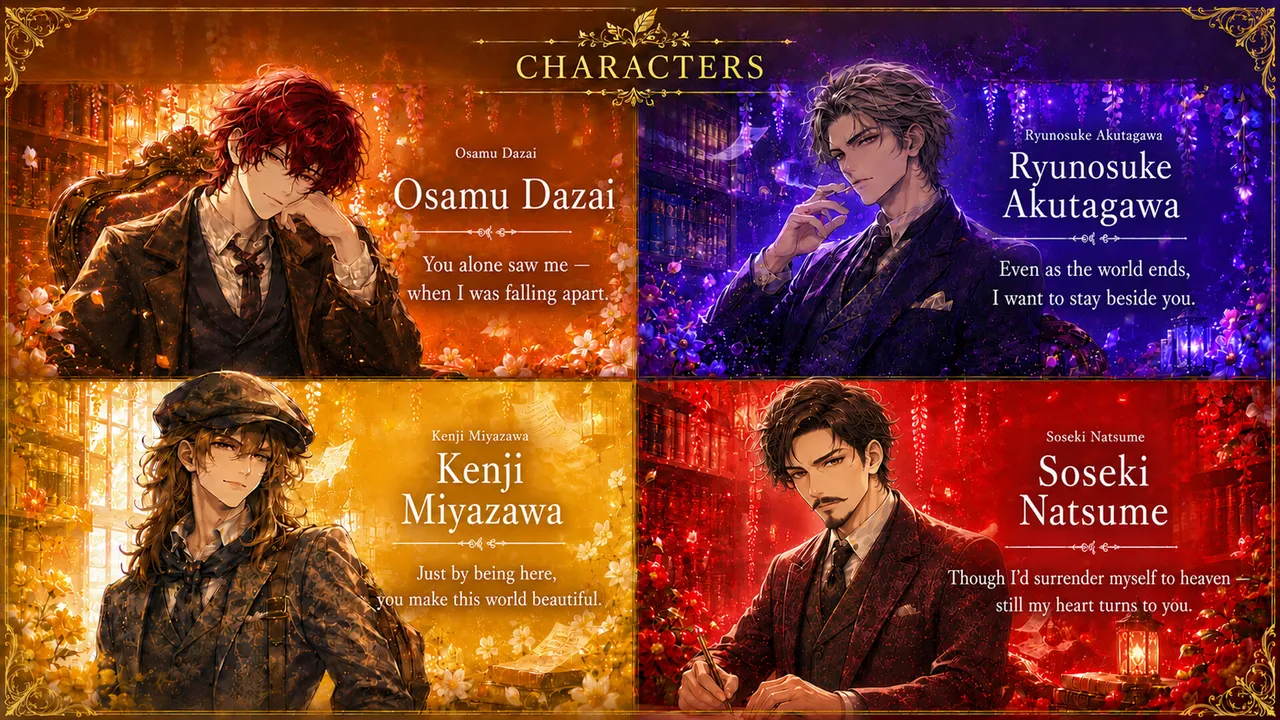 Bungou Catharsis 文豪カタルシス Screenshot 3