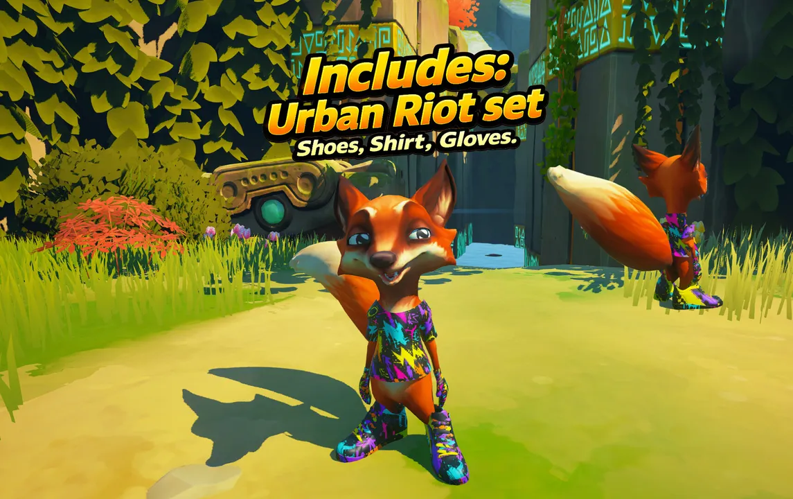 Stewart The Fox: Swing It! – Supporter Pack Screenshot 0