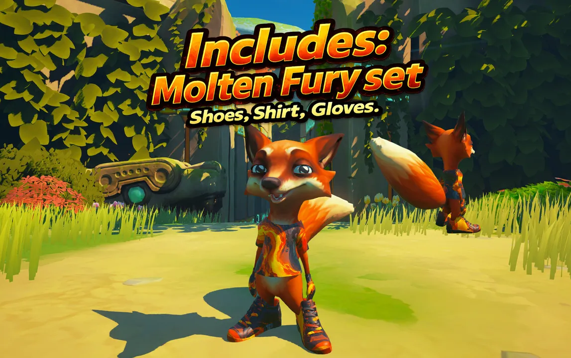 Stewart The Fox: Swing It! – Supporter Pack Screenshot 1