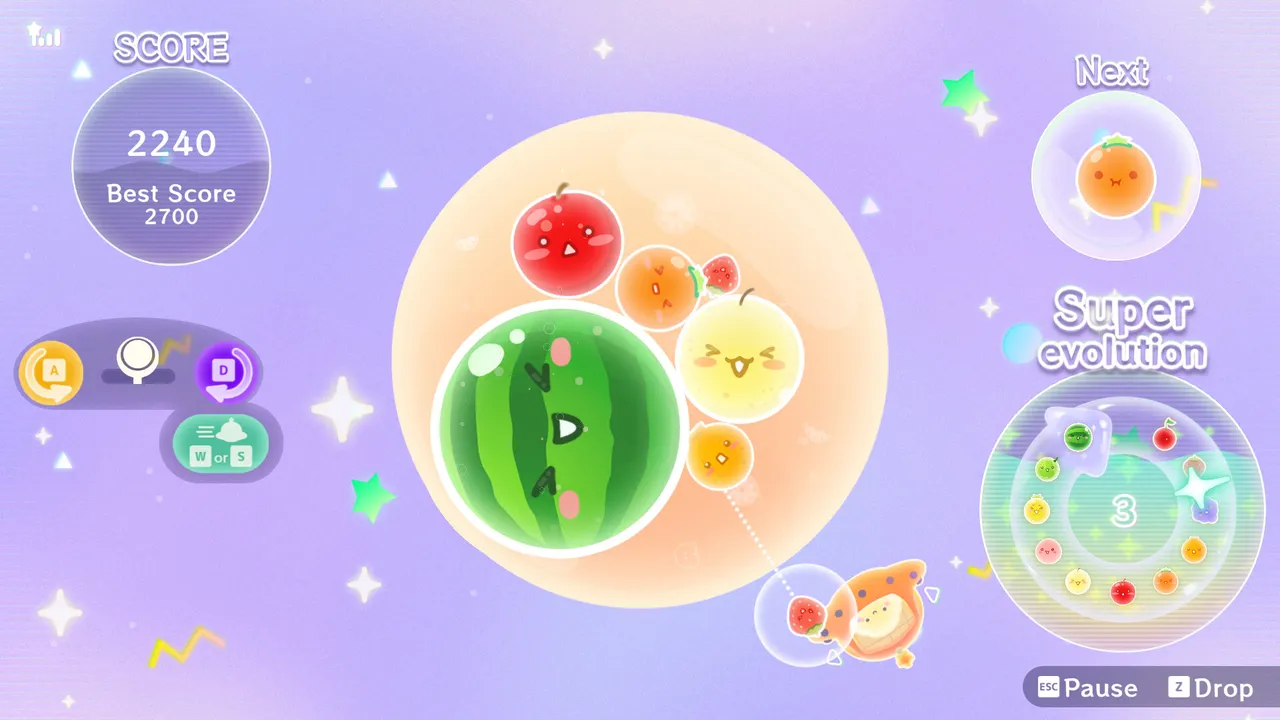 Suika Game Planet Screenshot 1
