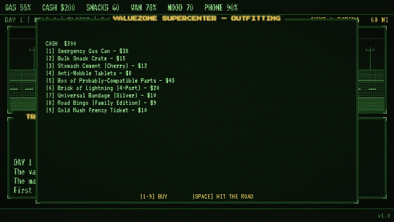 Gas Snacks & Tears Screenshot 3