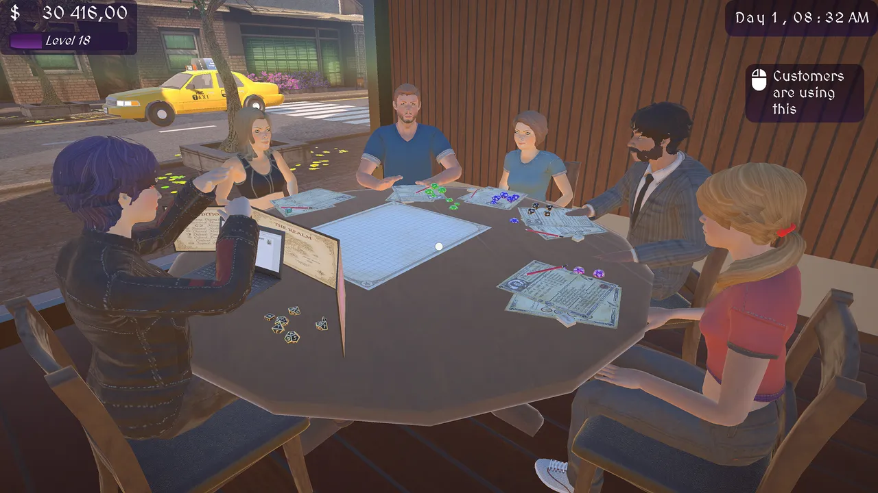 Game Master Club Simulator Screenshot 1