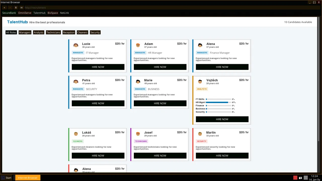 Office Manager Demo Screenshot 1