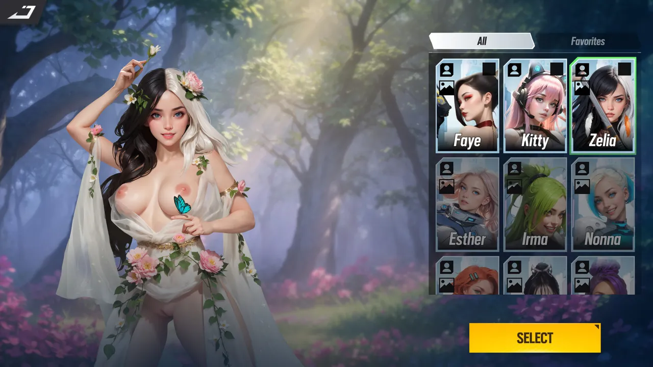 Lust Goddess — Mascot Zelia Summer Screenshot 1