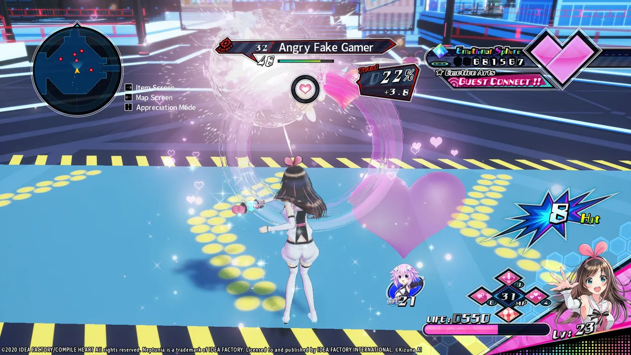 Neptunia Virtual Stars - Kizuna AI (Character & Story) Screenshot 3