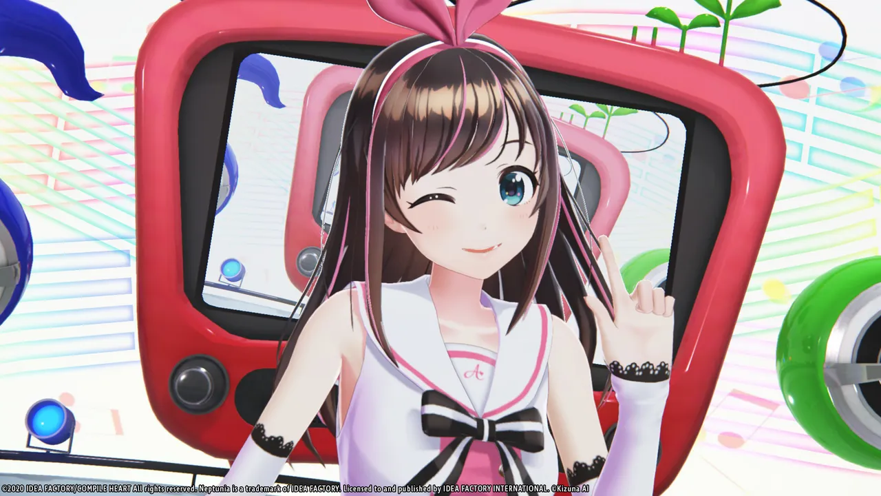 Neptunia Virtual Stars - Kizuna AI (Character & Story) Screenshot 0