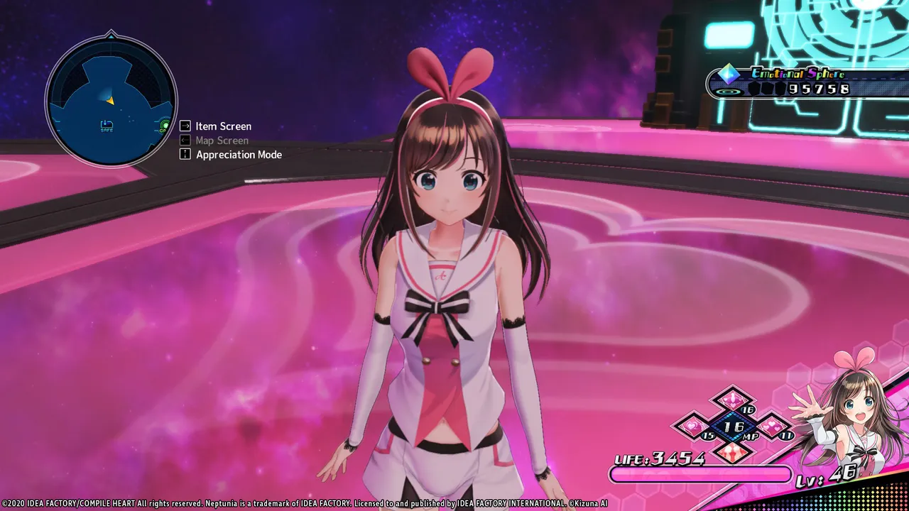 Neptunia Virtual Stars - Kizuna AI (Character & Story) Screenshot 4
