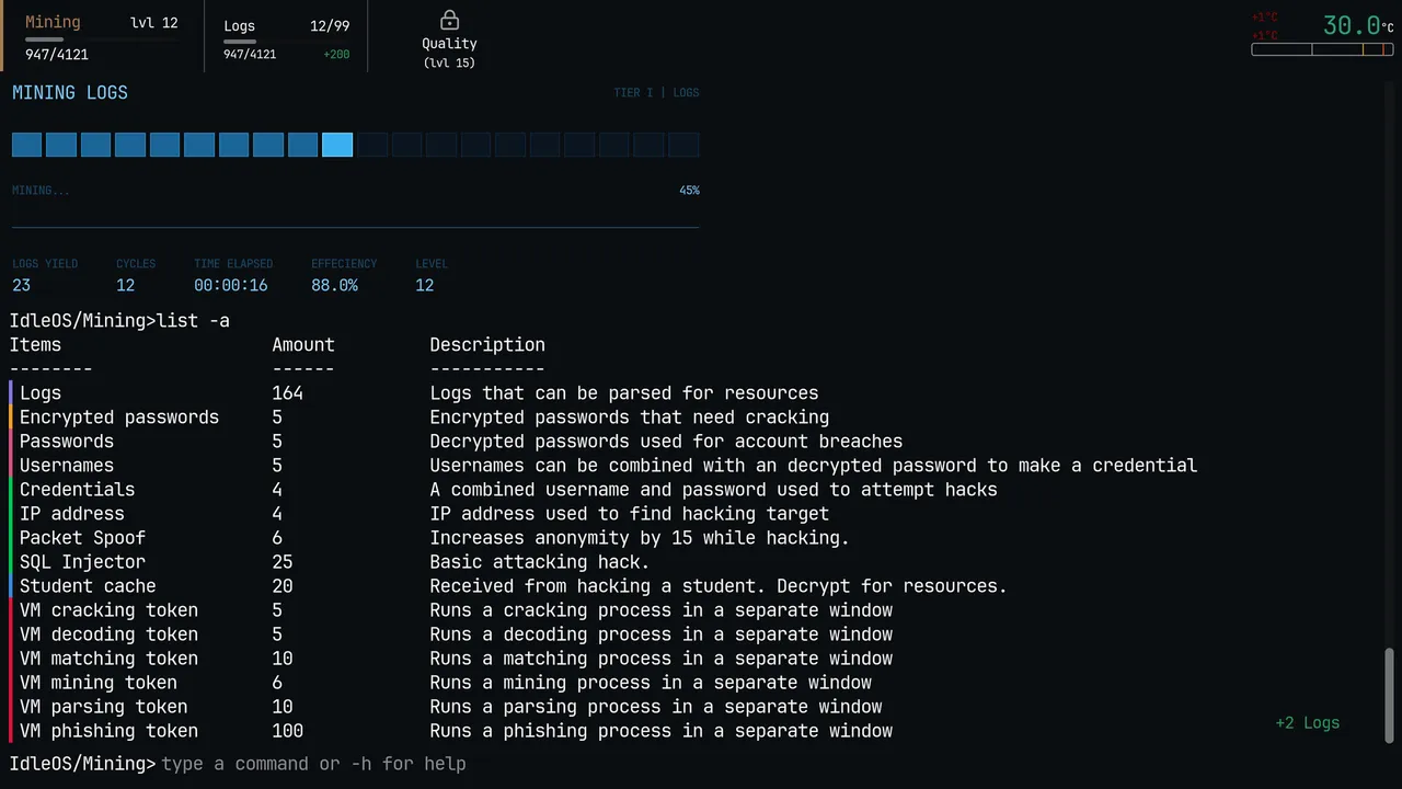 IdleOS Screenshot 3