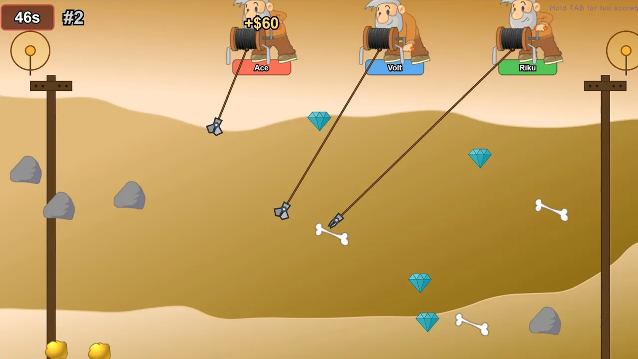 Gold Miner: Party Rush Screenshot 0