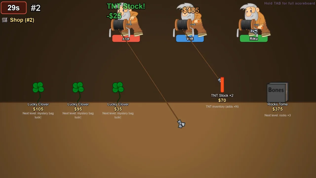 Gold Miner: Party Rush Screenshot 1