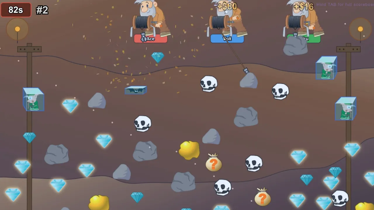 Gold Miner: Party Rush Screenshot 2