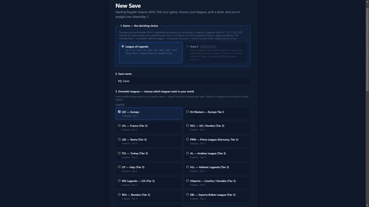MOBA Manager Screenshot 5