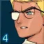 Black hand squeezed icon