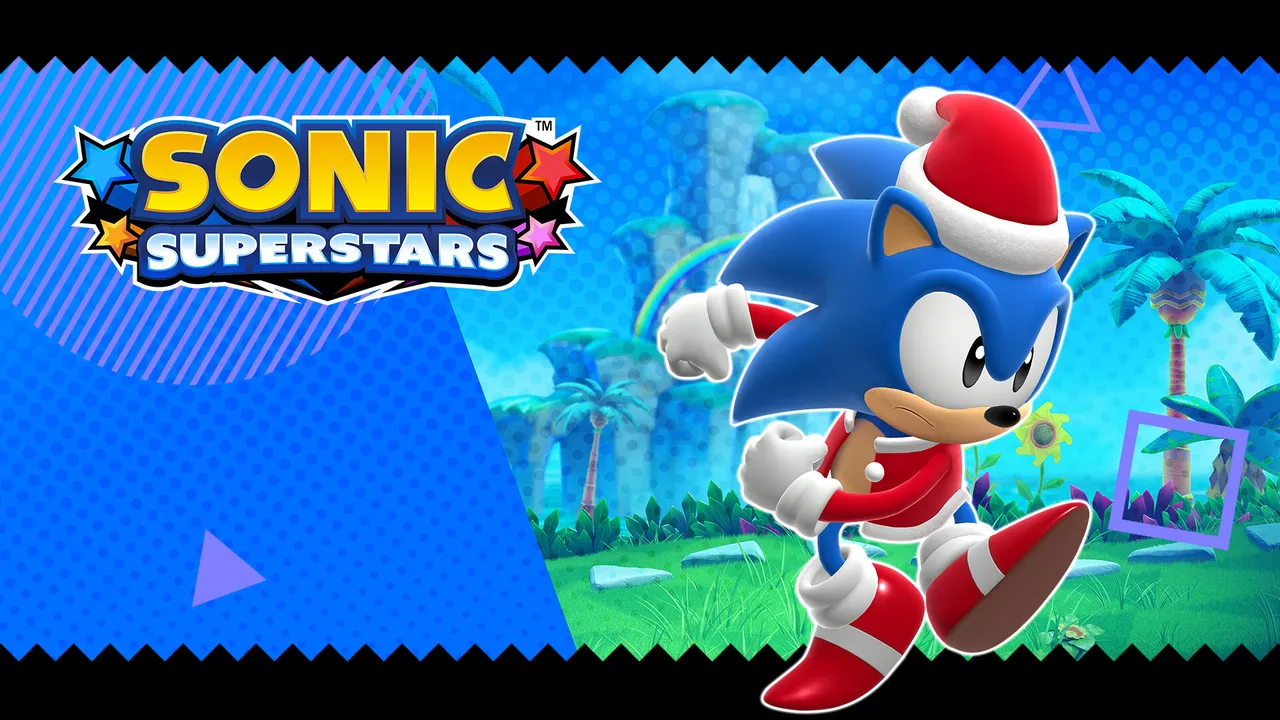 SONIC SUPERSTARS - Sonic Holiday Costume Screenshot 0