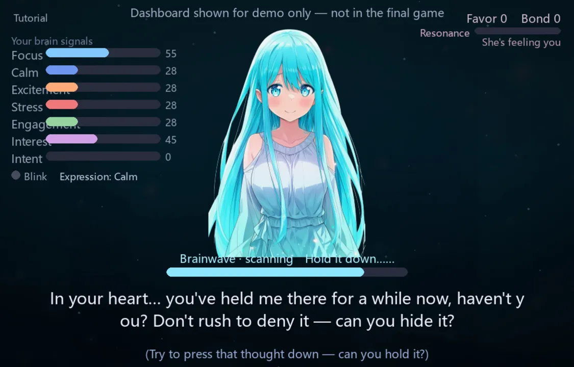 BCI: A Telepathic Romance Screenshot 2