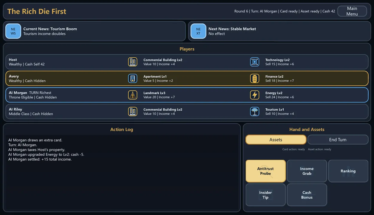 The Rich Die First Screenshot 4