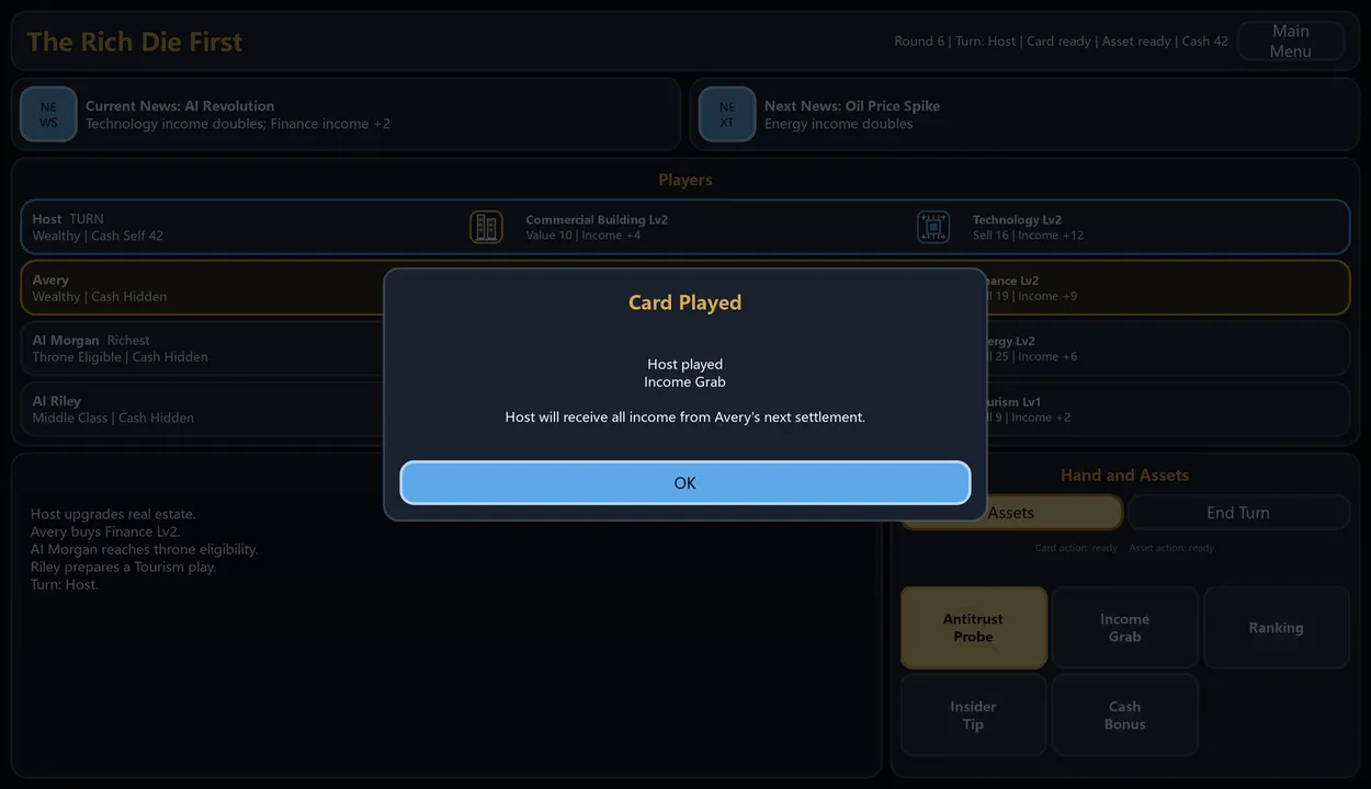 The Rich Die First Screenshot 6
