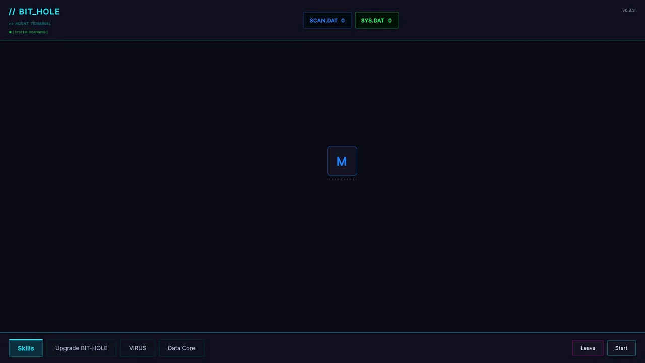BIT-HOLE: Neon Incremental Screenshot 5