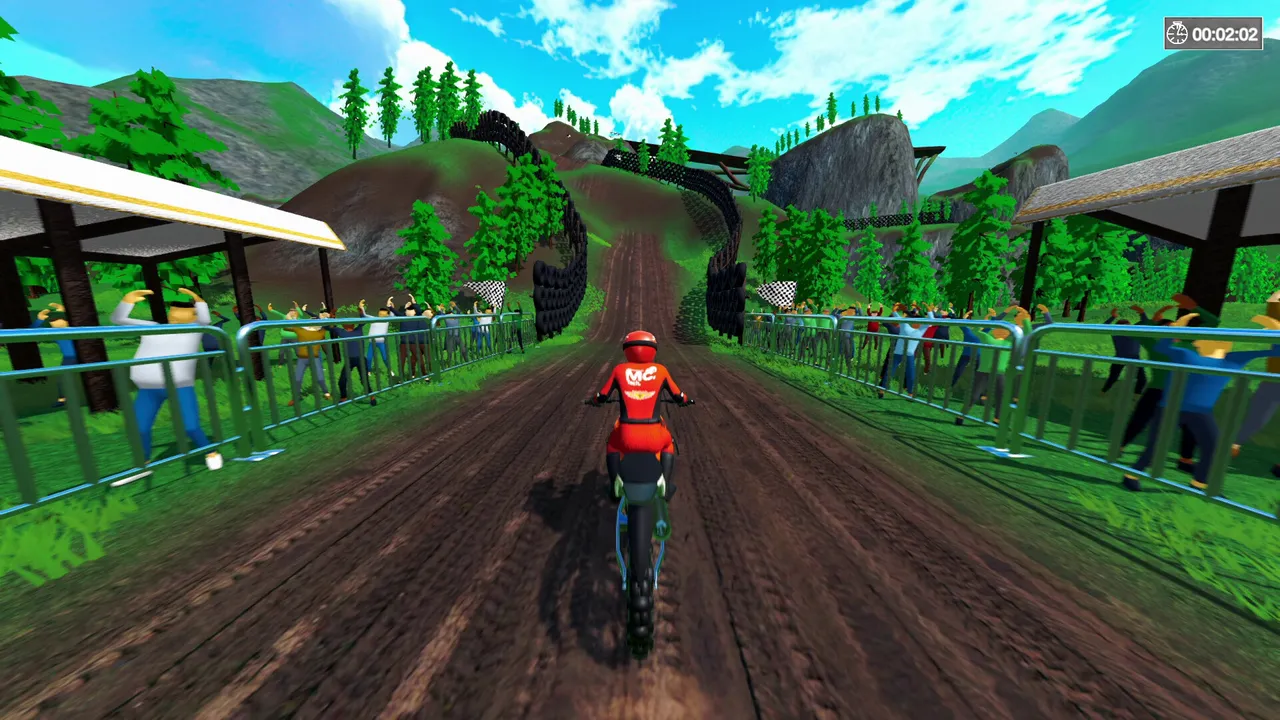 Slope Rider - A Motorbike Escapade Screenshot 0