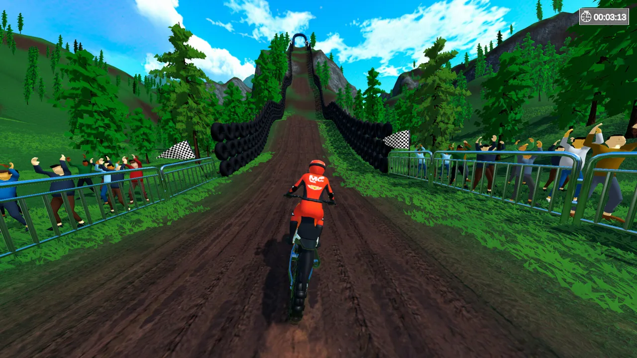 Slope Rider - A Motorbike Escapade Screenshot 9
