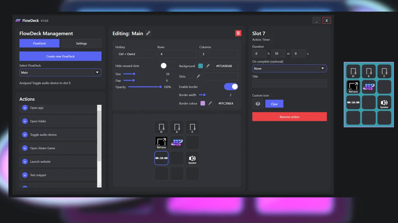 FlowDeck Screenshot 0