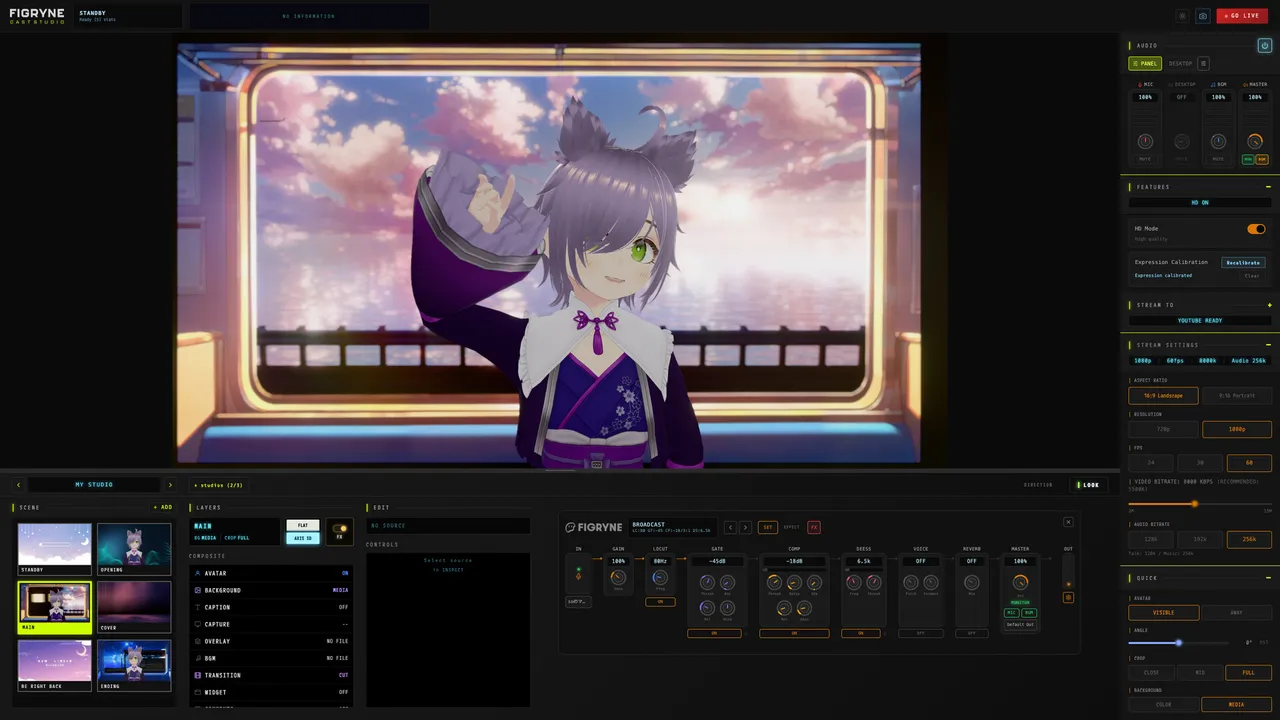 Figryne Cast Studio Engine Screenshot 12