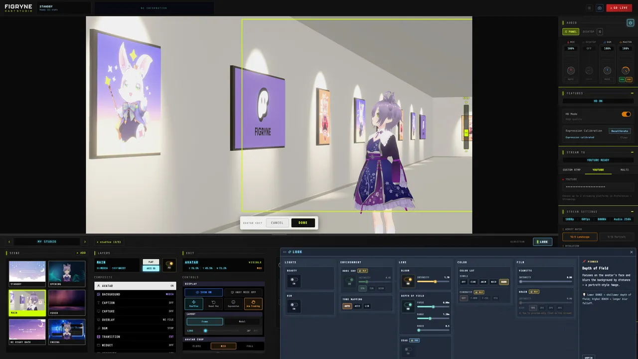Figryne Cast Studio Engine Screenshot 15