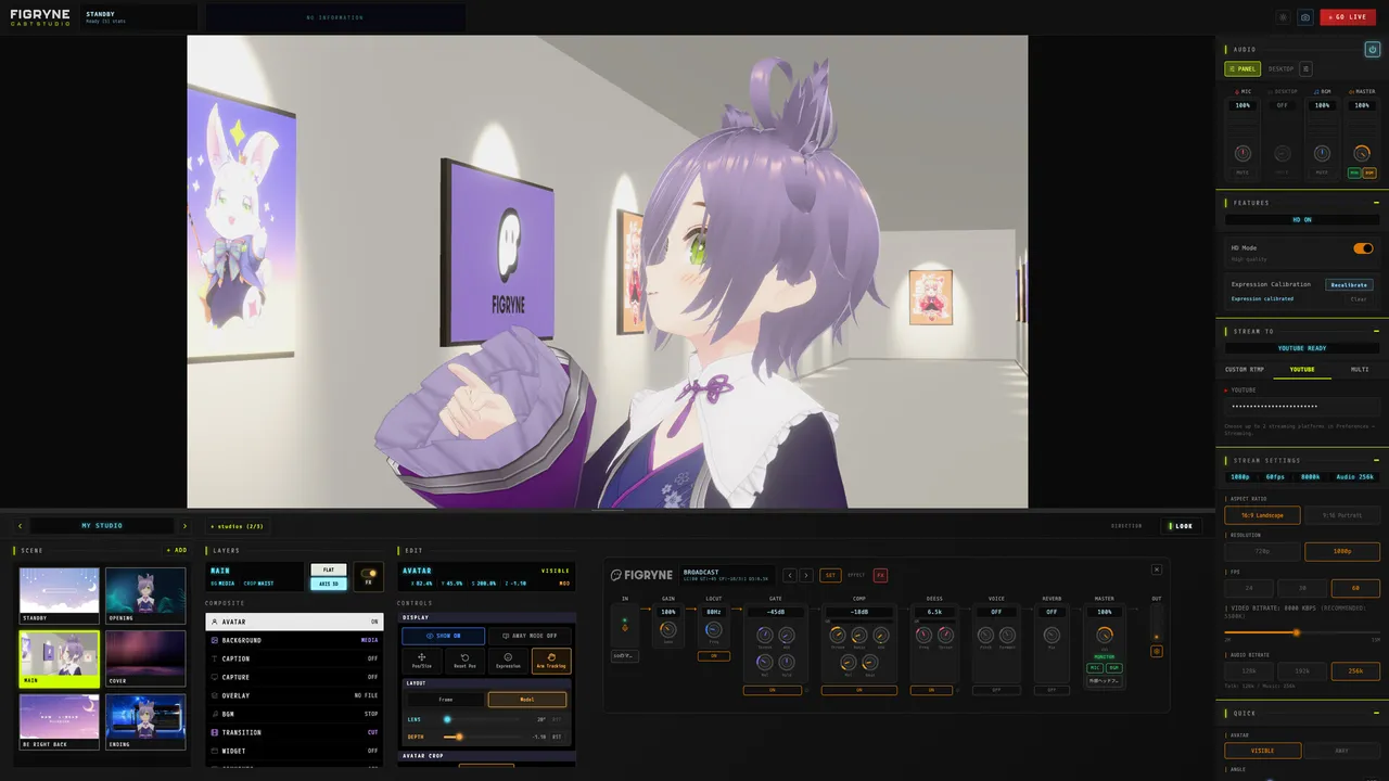 Figryne Cast Studio Engine Screenshot 16
