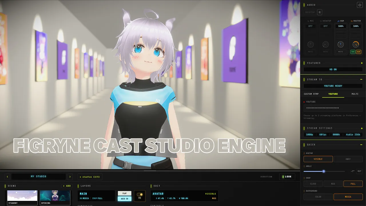 Figryne Cast Studio Engine Screenshot 10