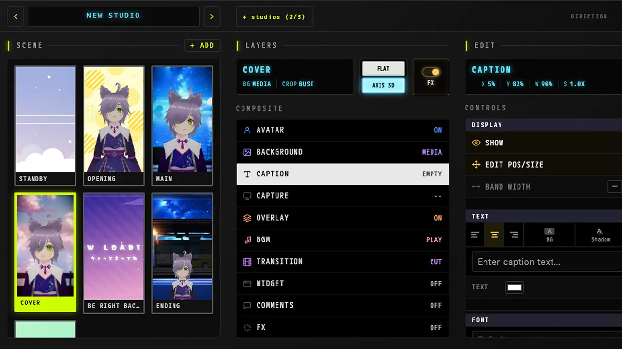 Figryne Cast Studio Engine Screenshot 4