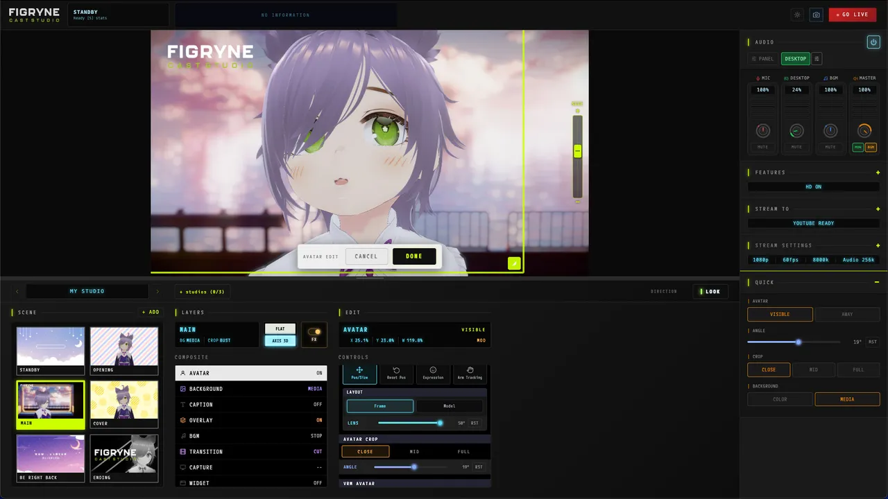 Figryne Cast Studio Engine Screenshot 14